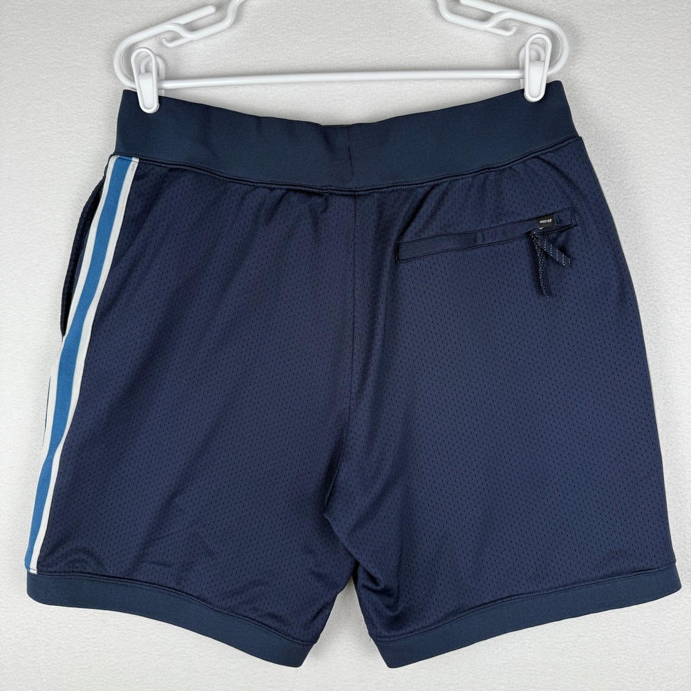 Nike SB Dry Court Shorts Mens Large Navy Blue Mesh Zipper‎ Pocket Skatebaording - Picture 2 of 11